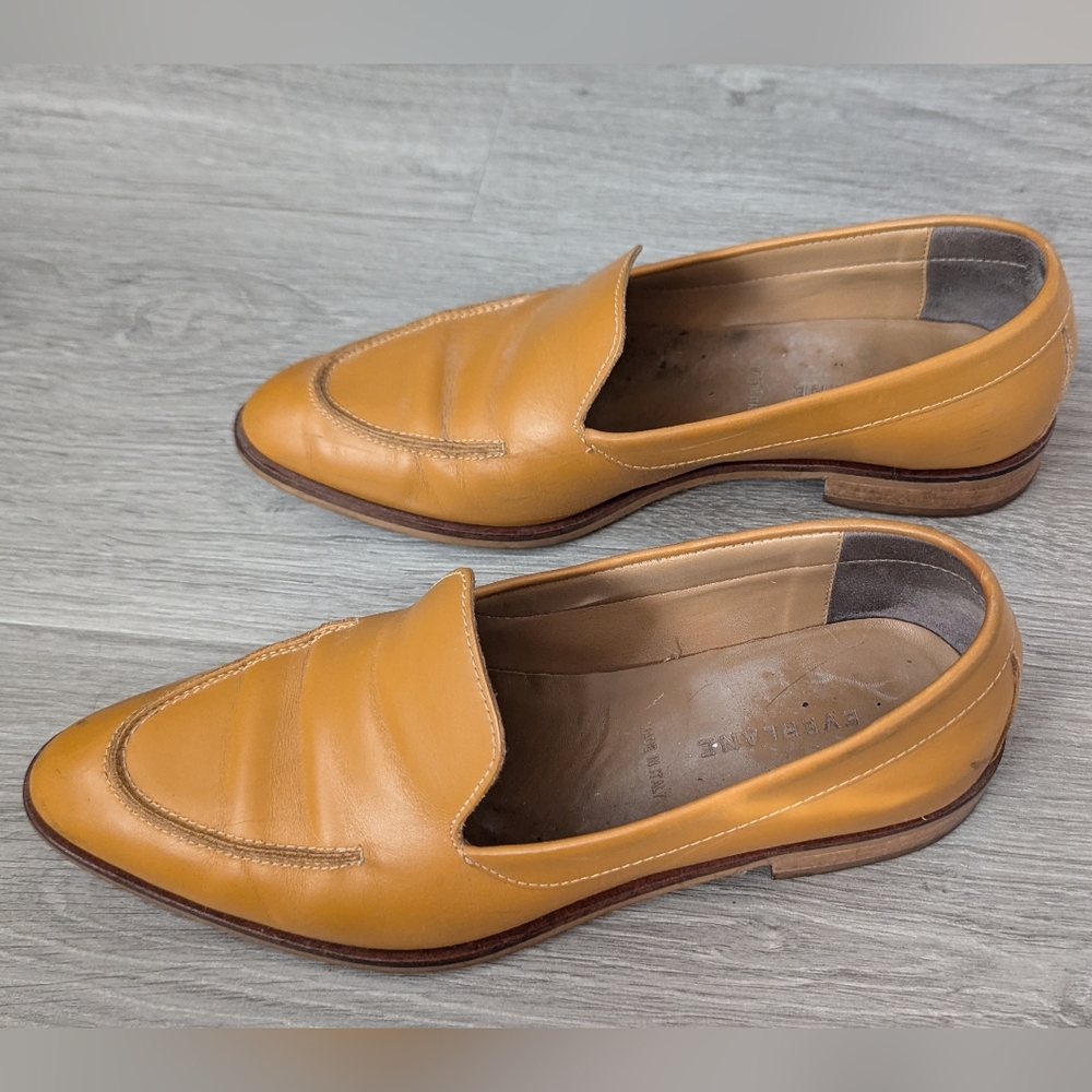 Everlane Italian leather loafers